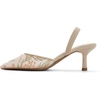 image:imageCall It Spring Womens Zaydan Pointed Toe Slingback Heeled Pump